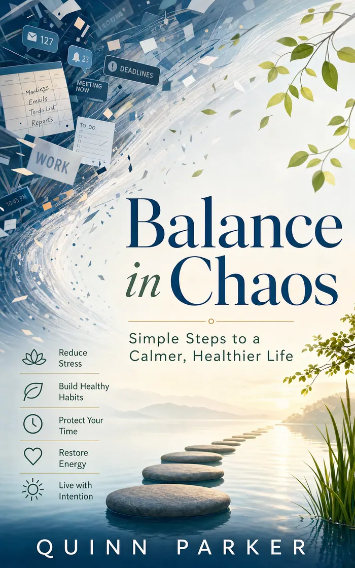 Balance in Chaos: Simple Steps to a Calmer, Healthier Life cover