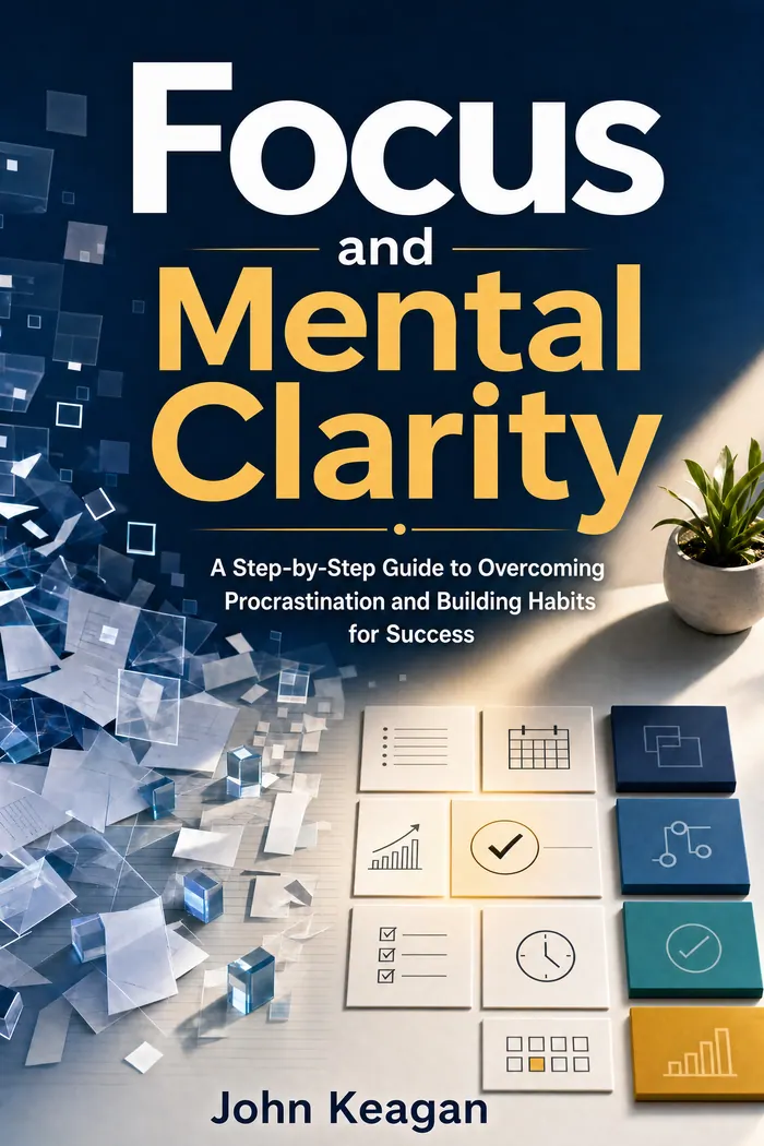 Focus and Mental Clarity: A Step-by-Step Guide to Overcoming Procrastination and Building Habits for Success cover