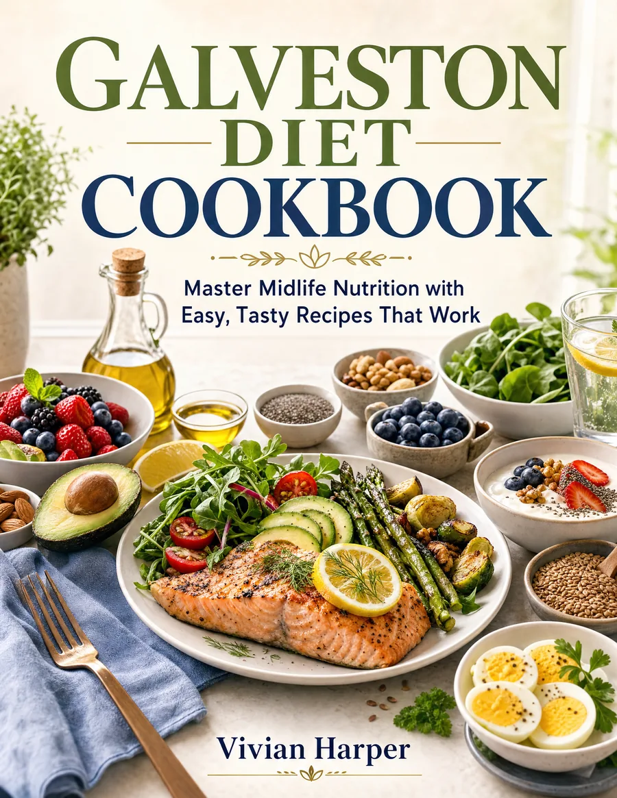 GALVESTON Diet Cookbook Master Midlife Nutrition with Easy, Tasty Recipes That Work: Master Midlife Nutrition with Easy, Tasty Recipes That Work cover