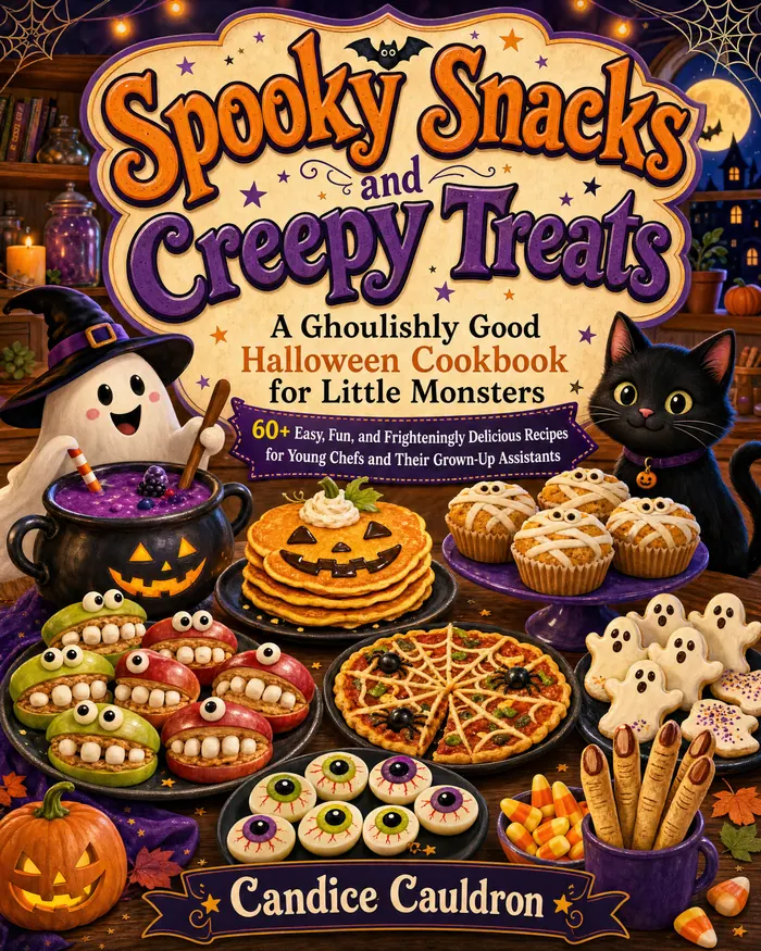 Halloween Cookbook for Little Monsters: Spooky Snacks and Creepy Treats cover