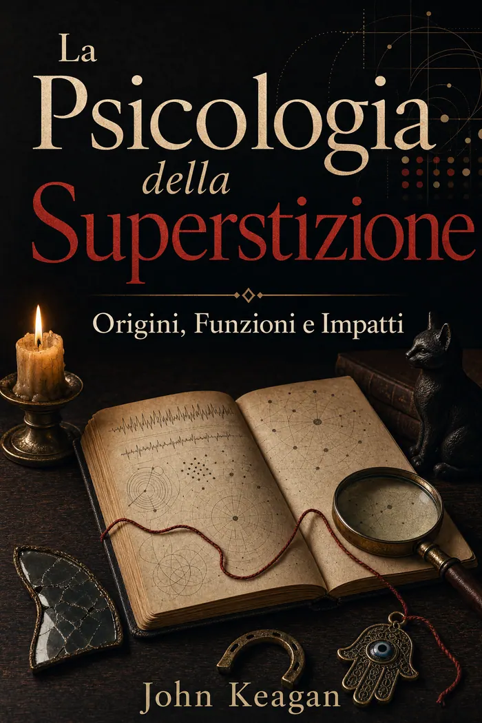 La Psicologia della Superstizione: Origini, Funzioni e Impatti cover