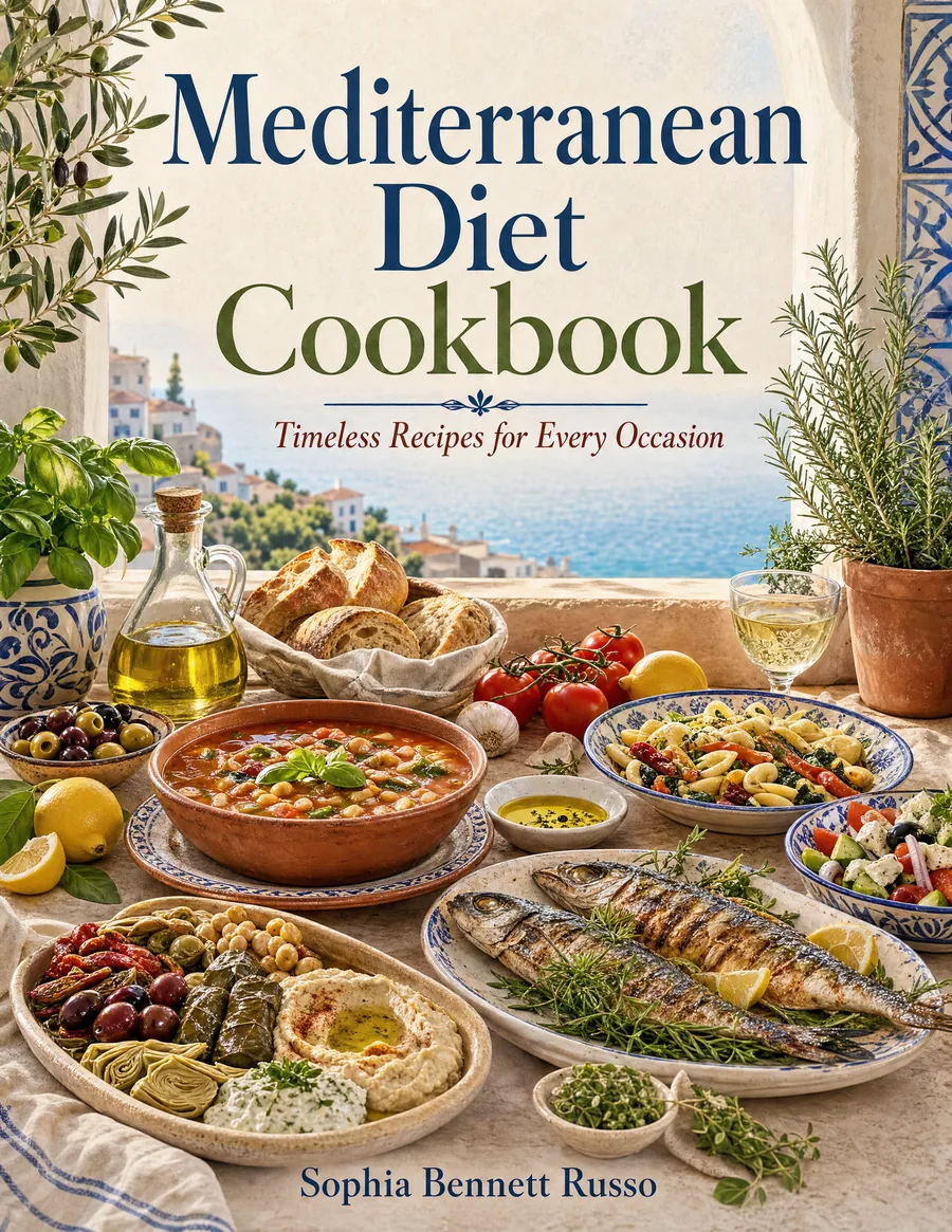 Mediterranean Diet Cookbook: Timeless Recipes for Every Occasion cover