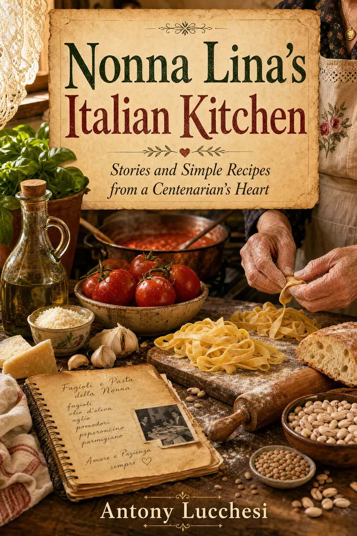 Nonna Lina's Italian Kitchen: Stories and Simple Recipes from a Centenarian's Heart cover