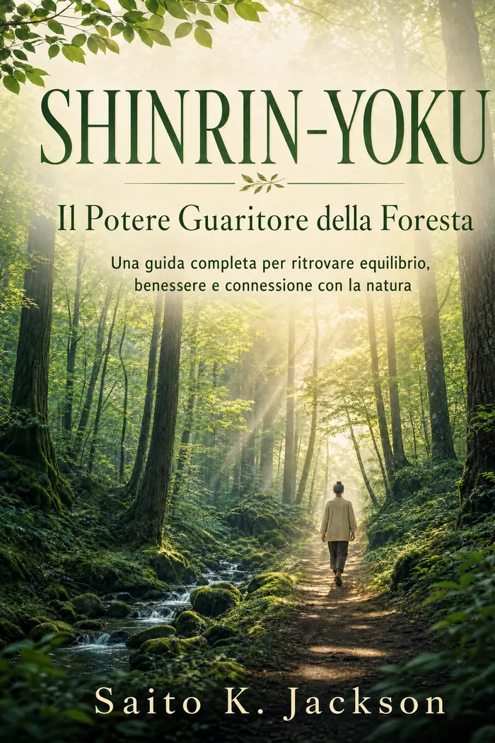 Shinrin-Yoku: Il Potere Guaritore della Foresta: Una guida completa per ritrovare equilibrio, benessere e connessione con la natura cover